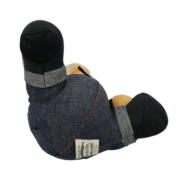 Harley Davidson Motorcycles Hog Plush Pig Biker Jeans Hat Stuffed Animal Toy - Picture 6 of 10